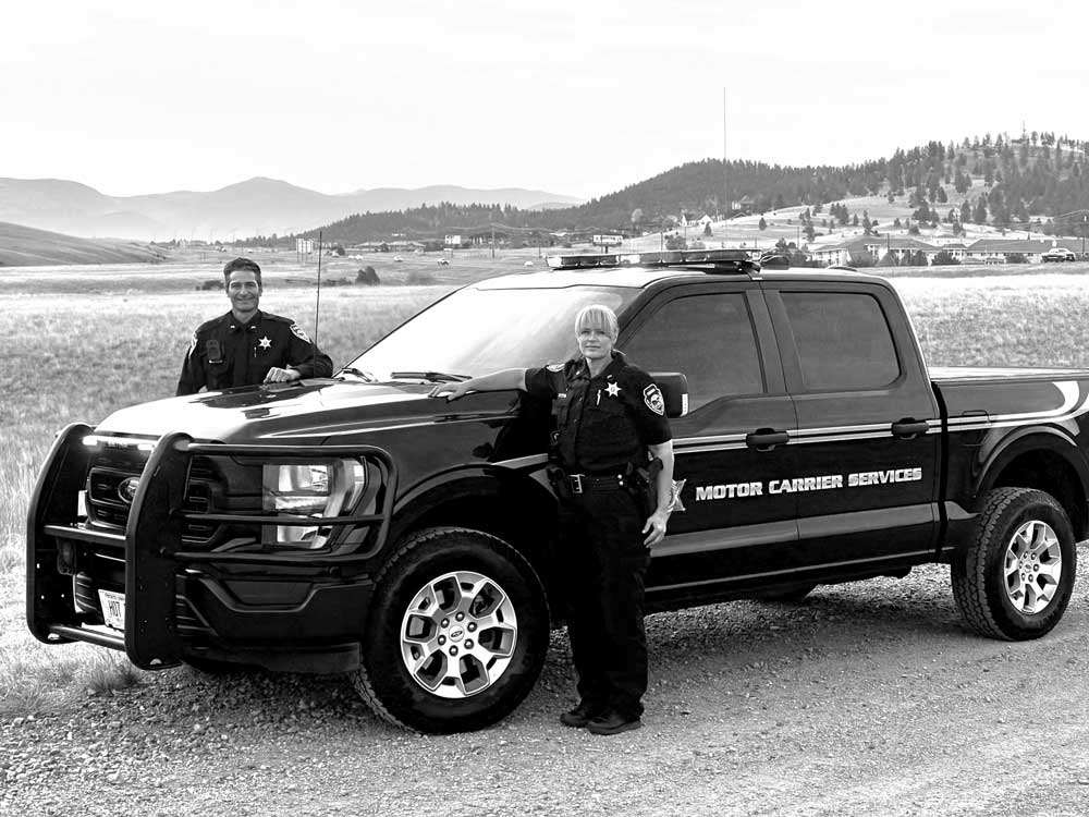 MCS patrol vehicle.