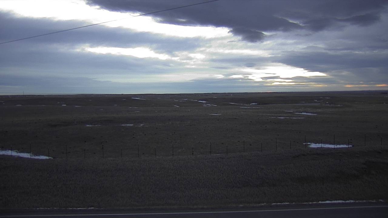 Harlowton South - Southeast Horizon Elev 5100