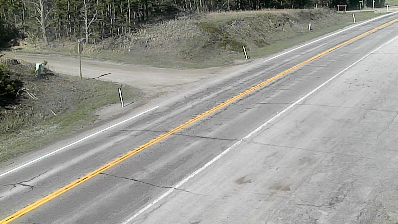 Lewistown Divide - Roadway Elev 4622