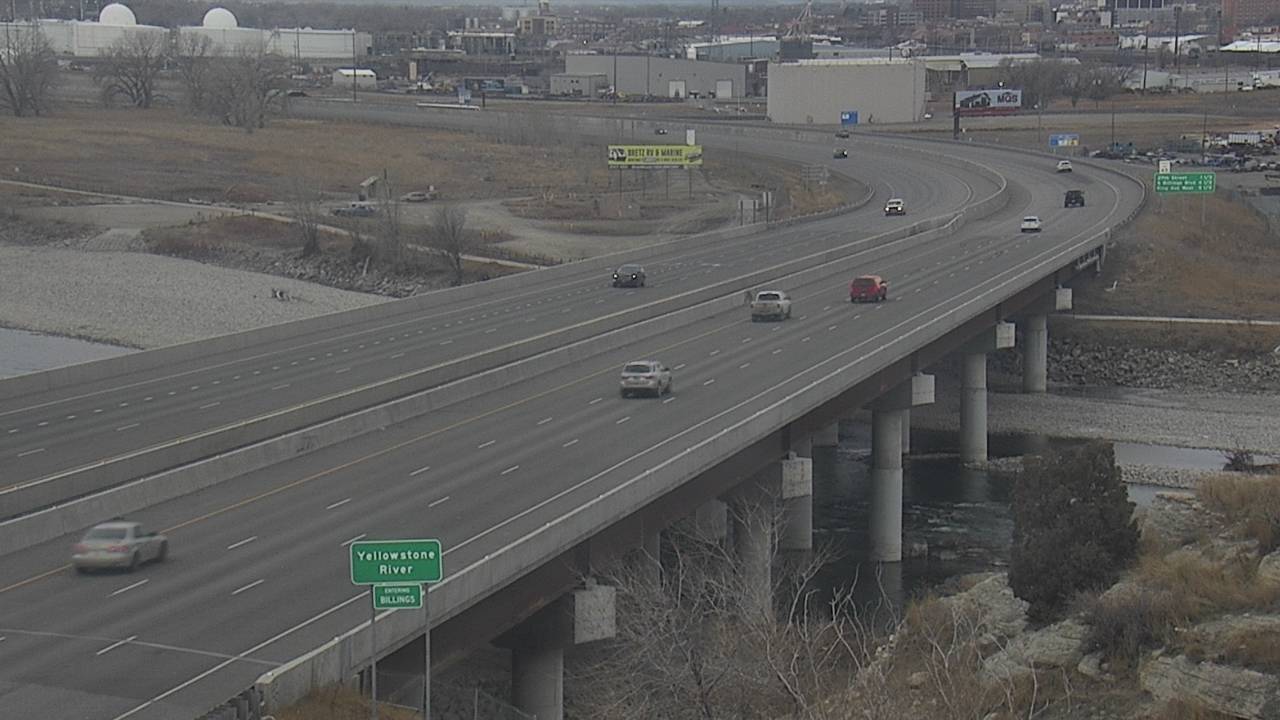 Yellowstone River Bridge - Bridge West Elev 3194
