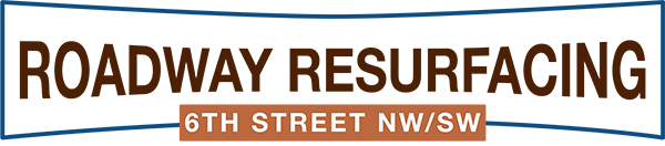 6th Street NW/SW Roadway Resurfacing logo