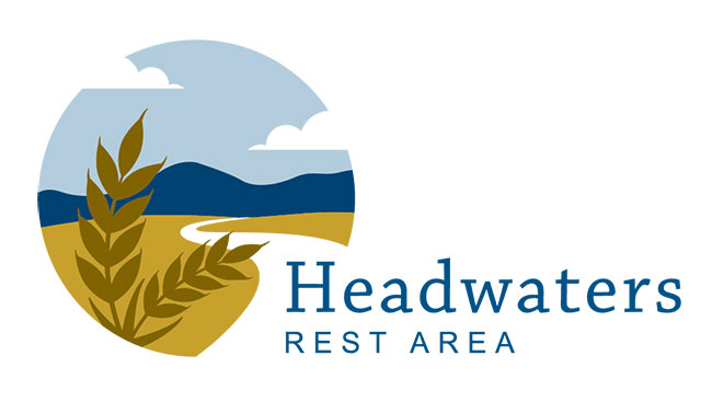 Headwaters Rest Area logo