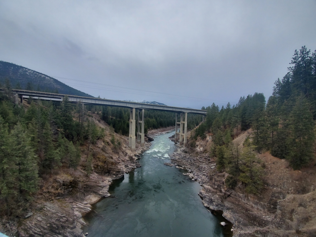 I 90 Clark Fork River Bridge/Alberton Gorge