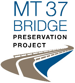 MT 37 bridge project logo