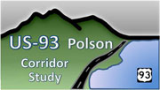 US 93 Polson project logo