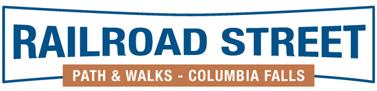 Railroad St. Path & Walks – Columbia Falls logo