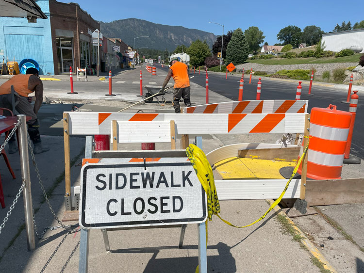 crews continue ADA sidewalk upgrades