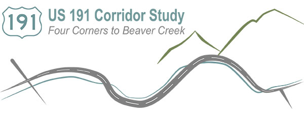 US 191 Corridor Study Four Corners to Beaver Creek logo