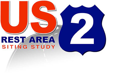 US 2 Rest Area Siting Study logo