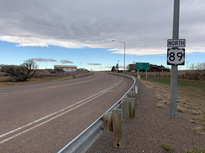 US 89 Sun River to 1st Road South project location photo