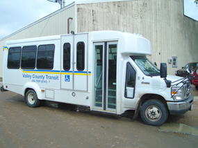 Valley County Transit bus