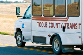 Toole County Transit bus