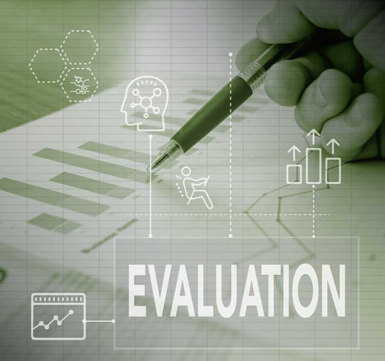 evaluation info-graphic