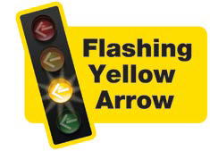 Flashing Yellow Arrow image